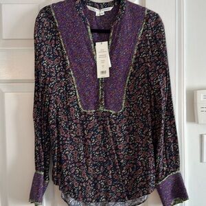 NWT veronica beard blouse